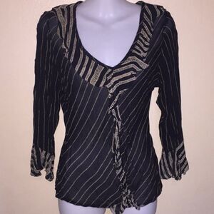 Ethereal See-Through Blouse